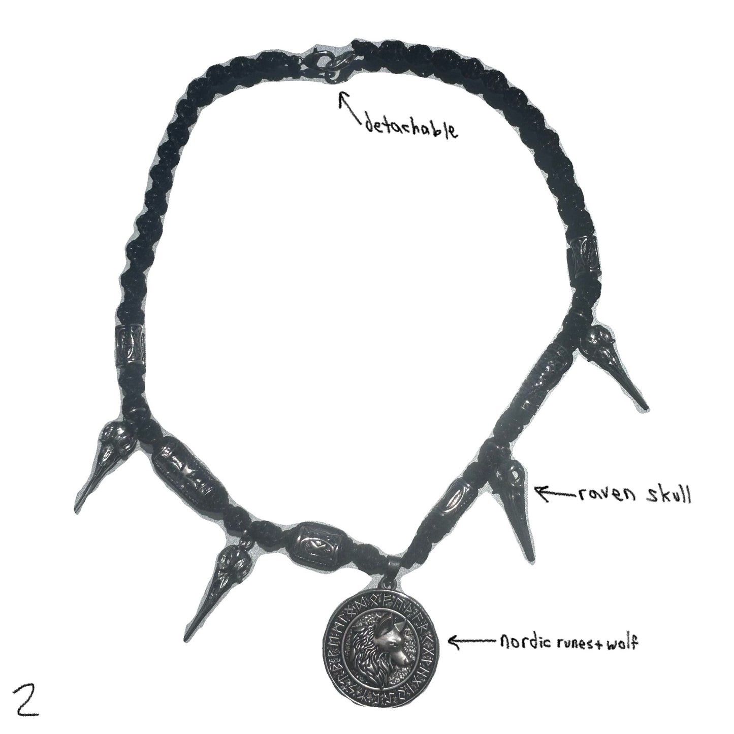 COYOTE COVE DROP 2: raven necklaces