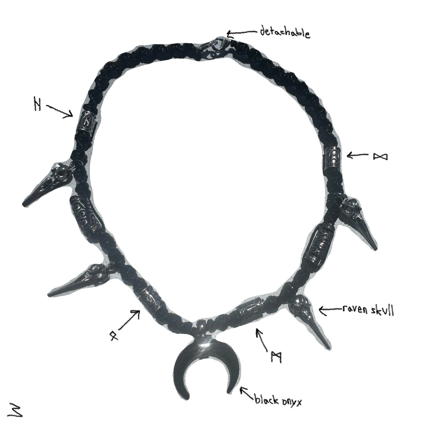 COYOTE COVE DROP 2: raven necklaces