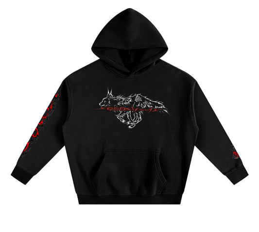 coyote oversized hoodie